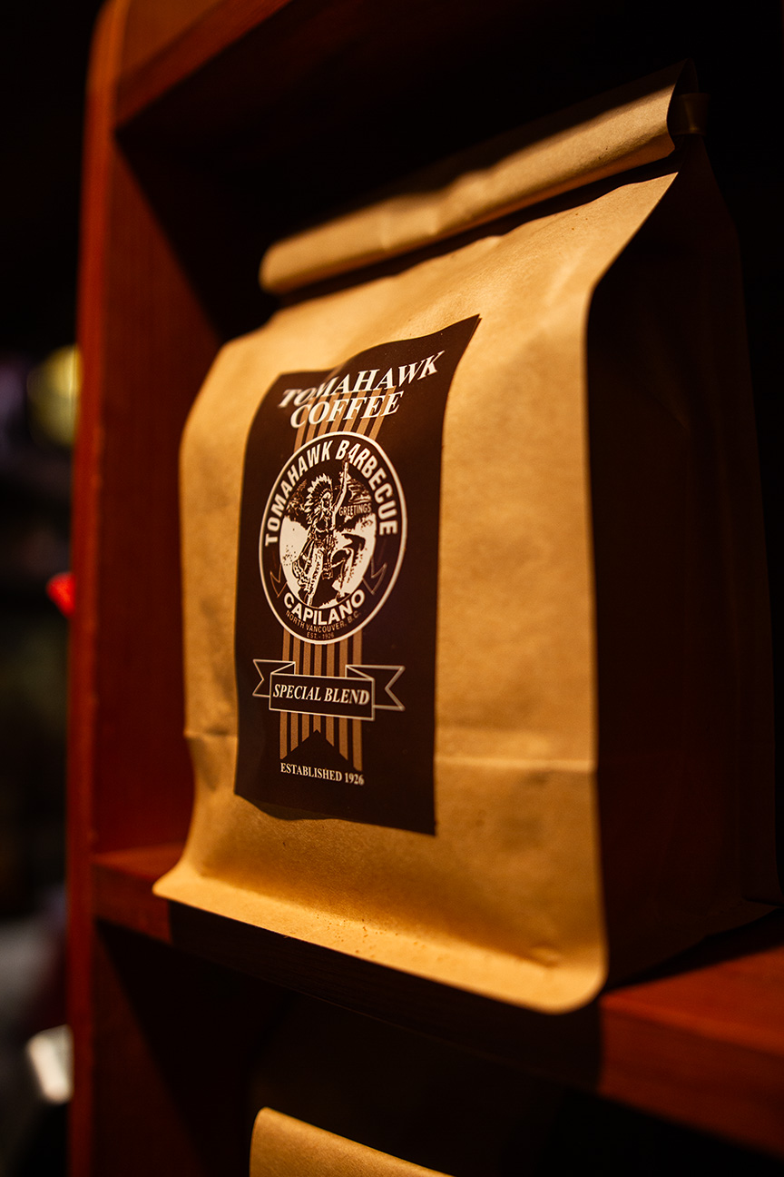 tomahawk coffee bag