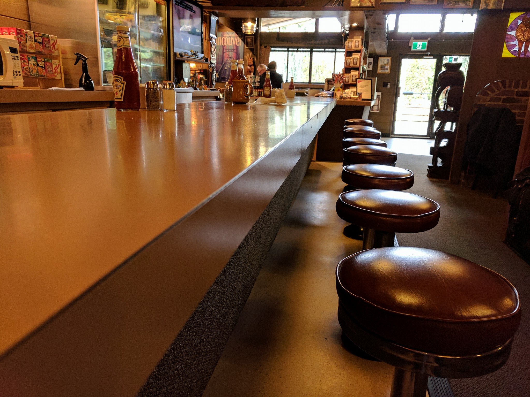 Original Tomahawk Barbecue stools from 1930s 